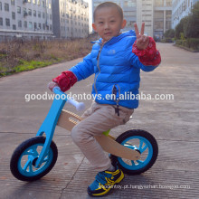 Novo design criança bicicleta crianças e crianças de madeira bicicleta